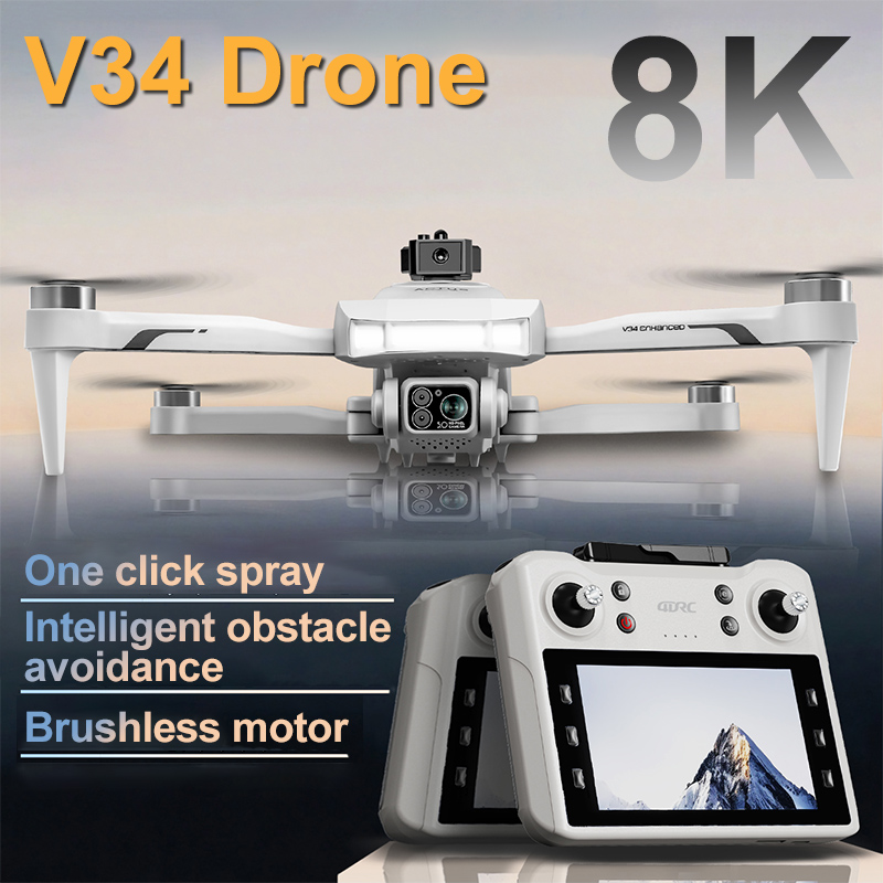 Jjrc Drone X12 - Dron 4DRC New V34 8K Profesjonalny
