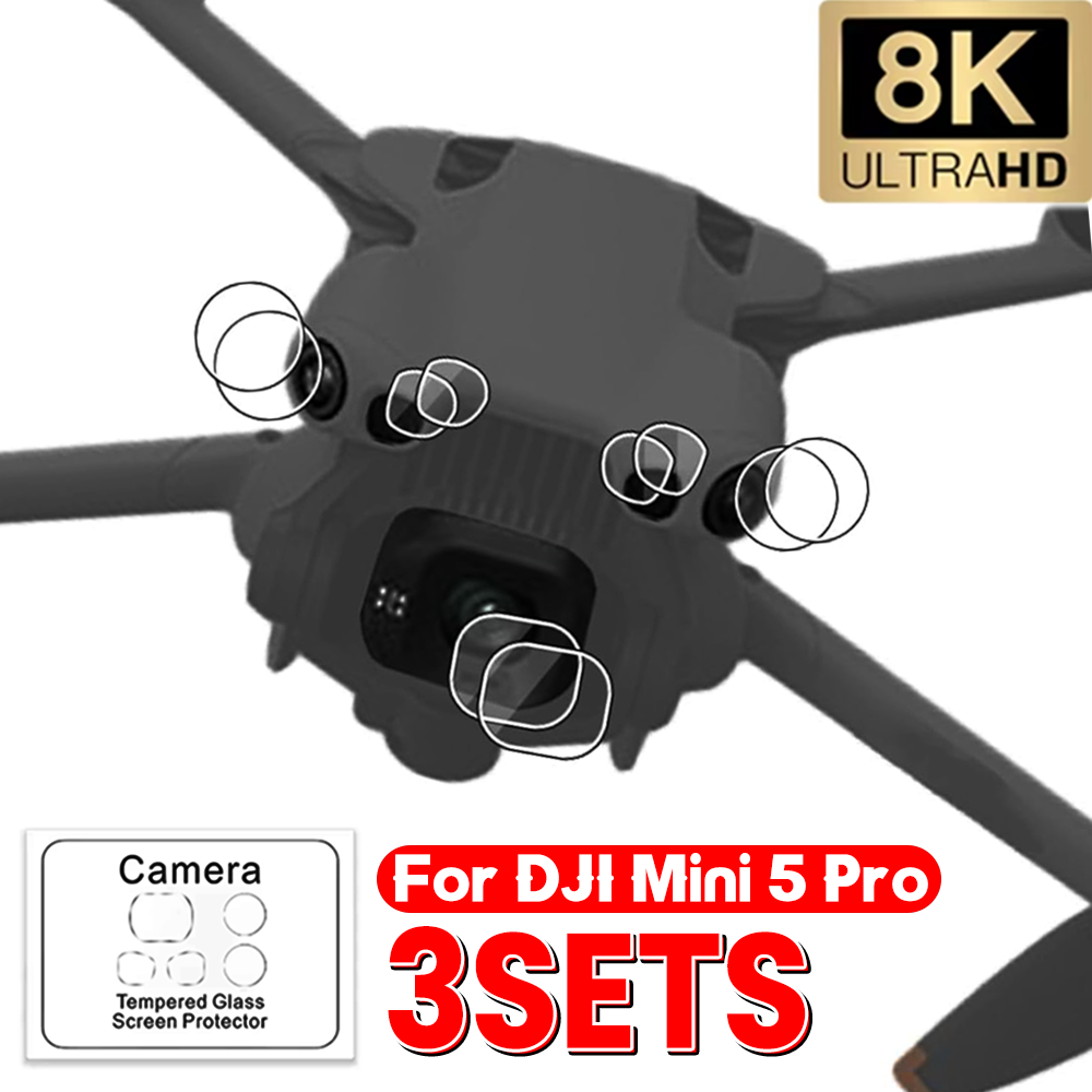 Drone Strobe Light - 3/1 zestawy folii ochronnych HD ze