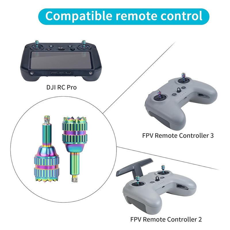 Y47A Metalowe joysticki steruj – Drone Control Stick recenzja i cena