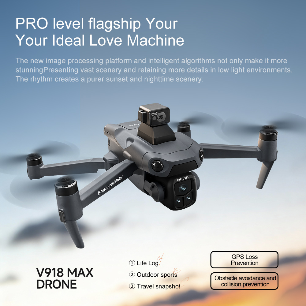 Dron V918 Max GPS Laserowe Uni – Jjrc Drone X12 recenzja i cena