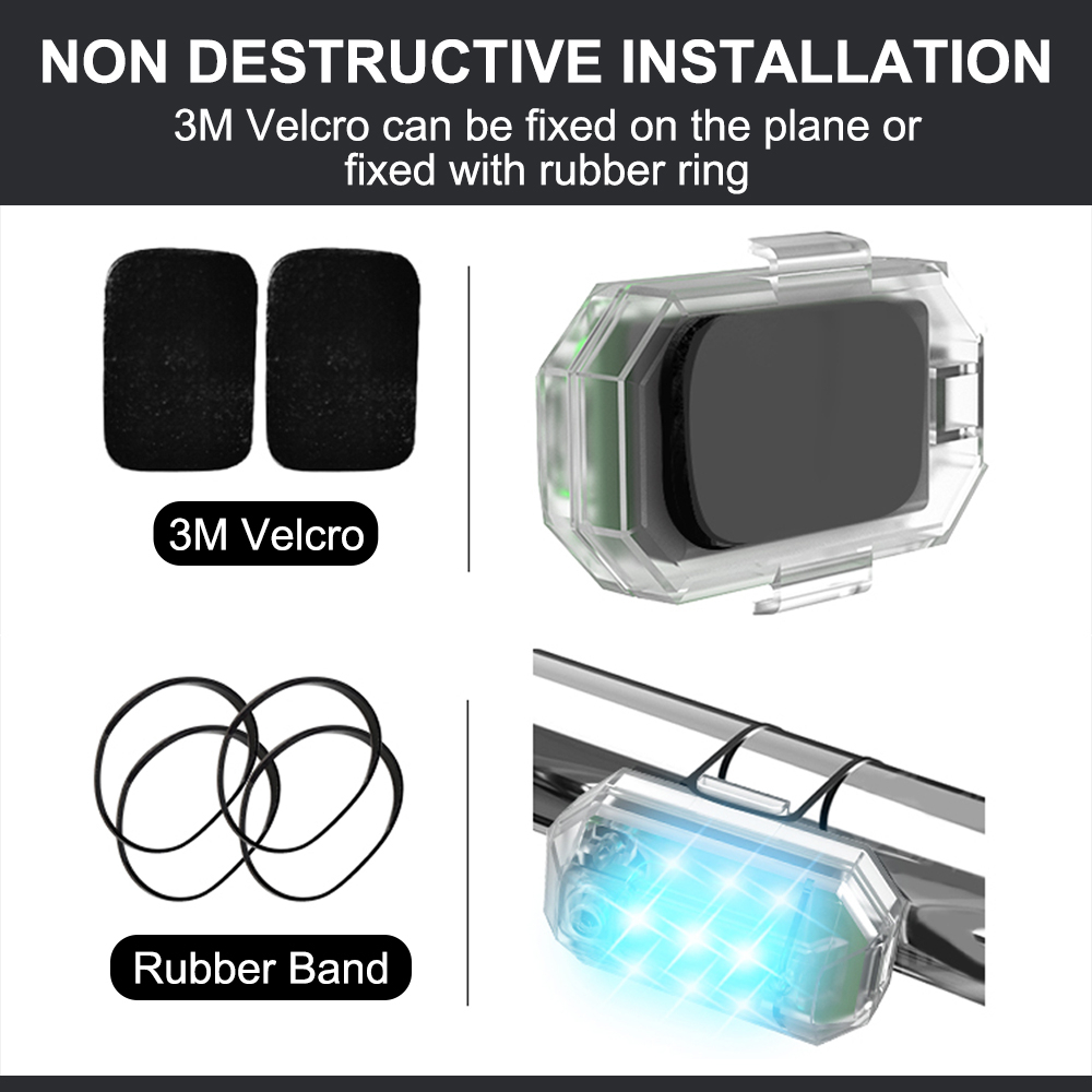2 szt. Samolot światło strobos – Drone Strobe Light recenzja i cena